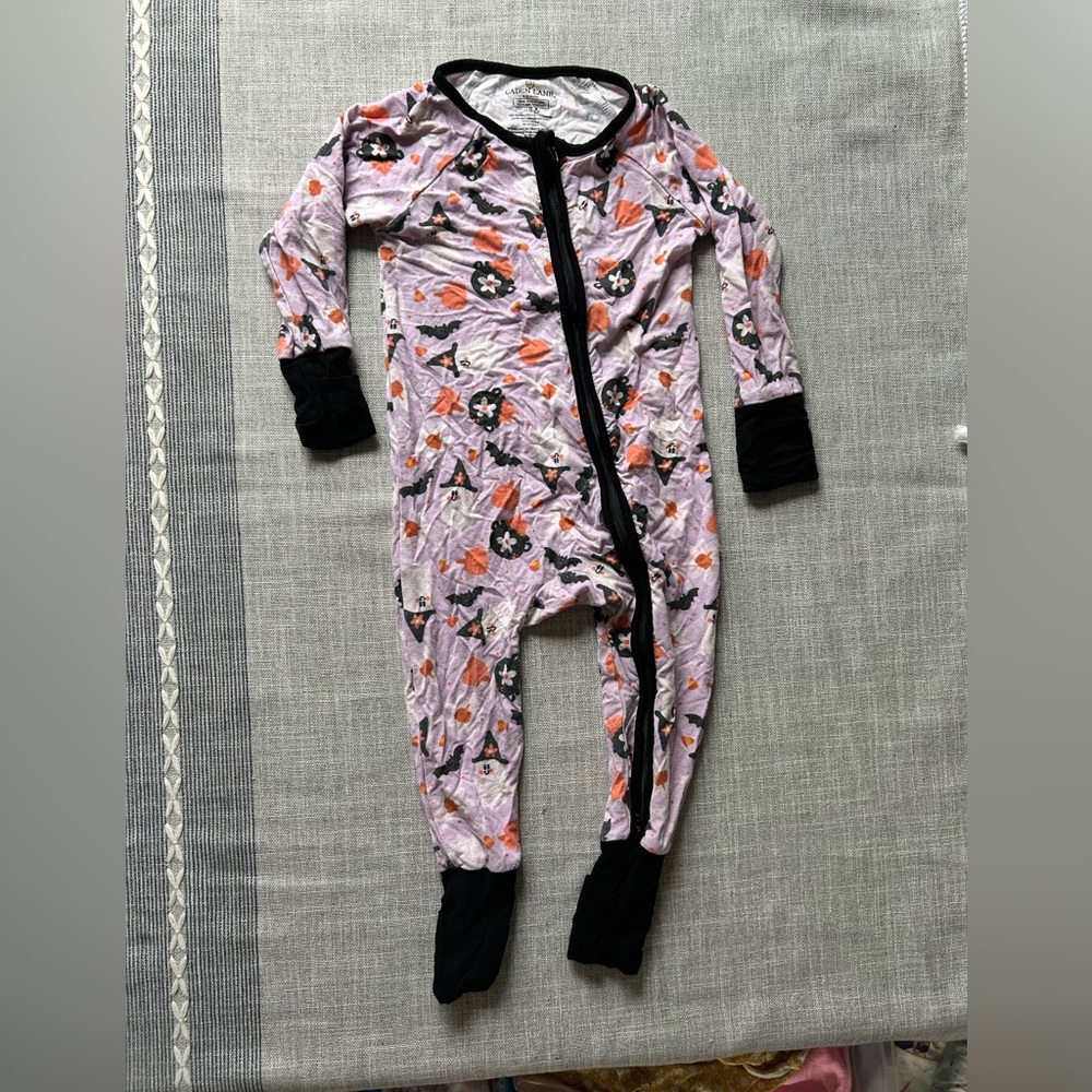 Caden Lane Bamboo Halloween Baby Footie Pajamas